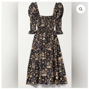 Doen Bijou Dress- Navy Oak Floral